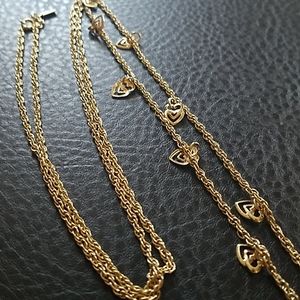 VTG Act II heart necklace
